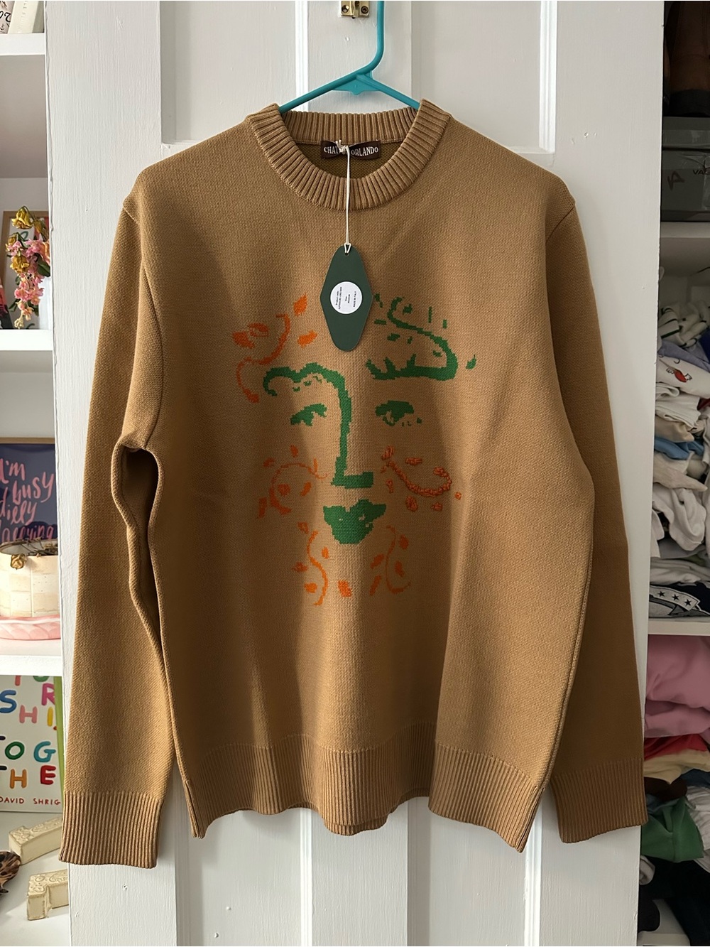 chateau orlando green man crewneck